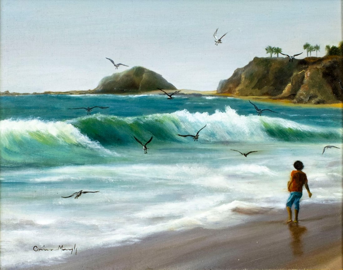 Corinne Murphy (IL,20/21C) oil painting (1 of 13)