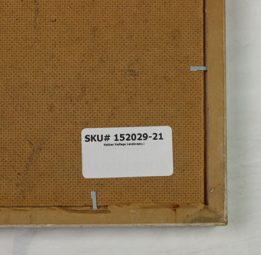 R Francois (Haiti,20C) oil painting - 11