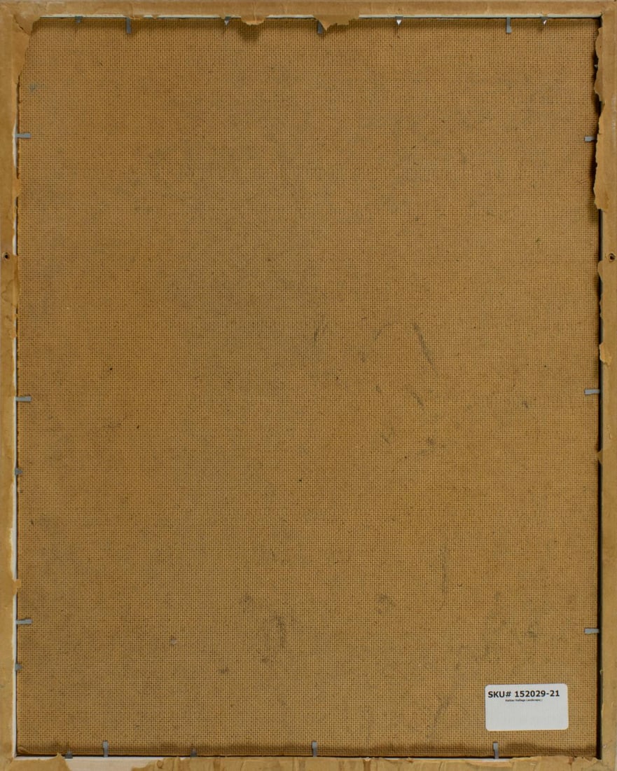 R Francois (Haiti,20C) oil painting - 9