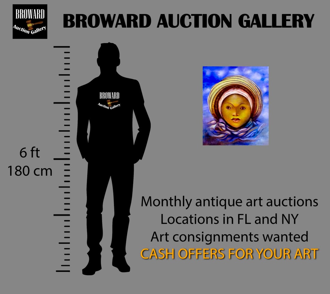 Ambroise Domeck (Haiti,20C) oil painting - 2