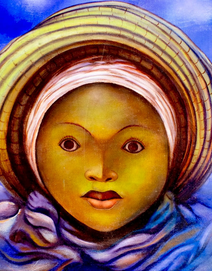 Ambroise Domeck (Haiti,20C) oil painting - 5