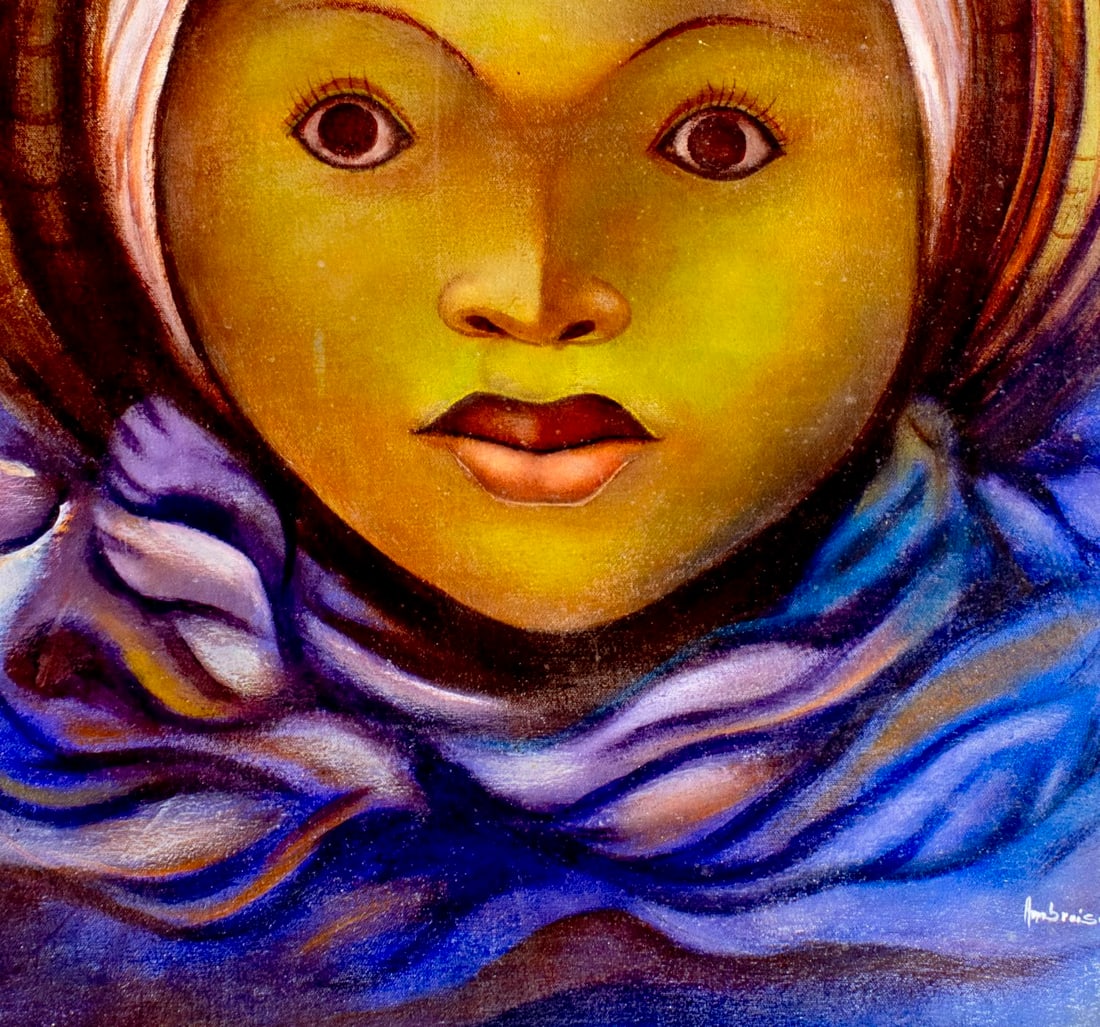 Ambroise Domeck (Haiti,20C) oil painting - 7