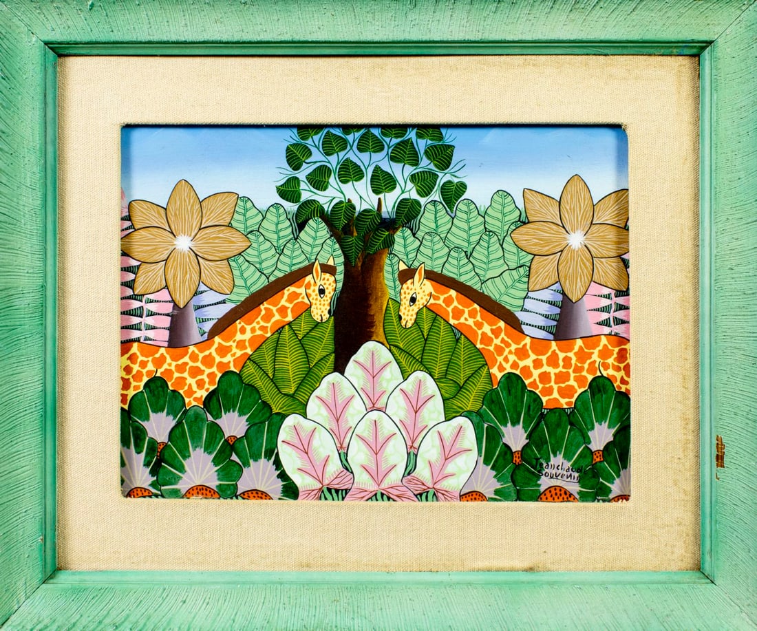 Jean Claude Souvenir (Haiti,20C) oil painting - 3