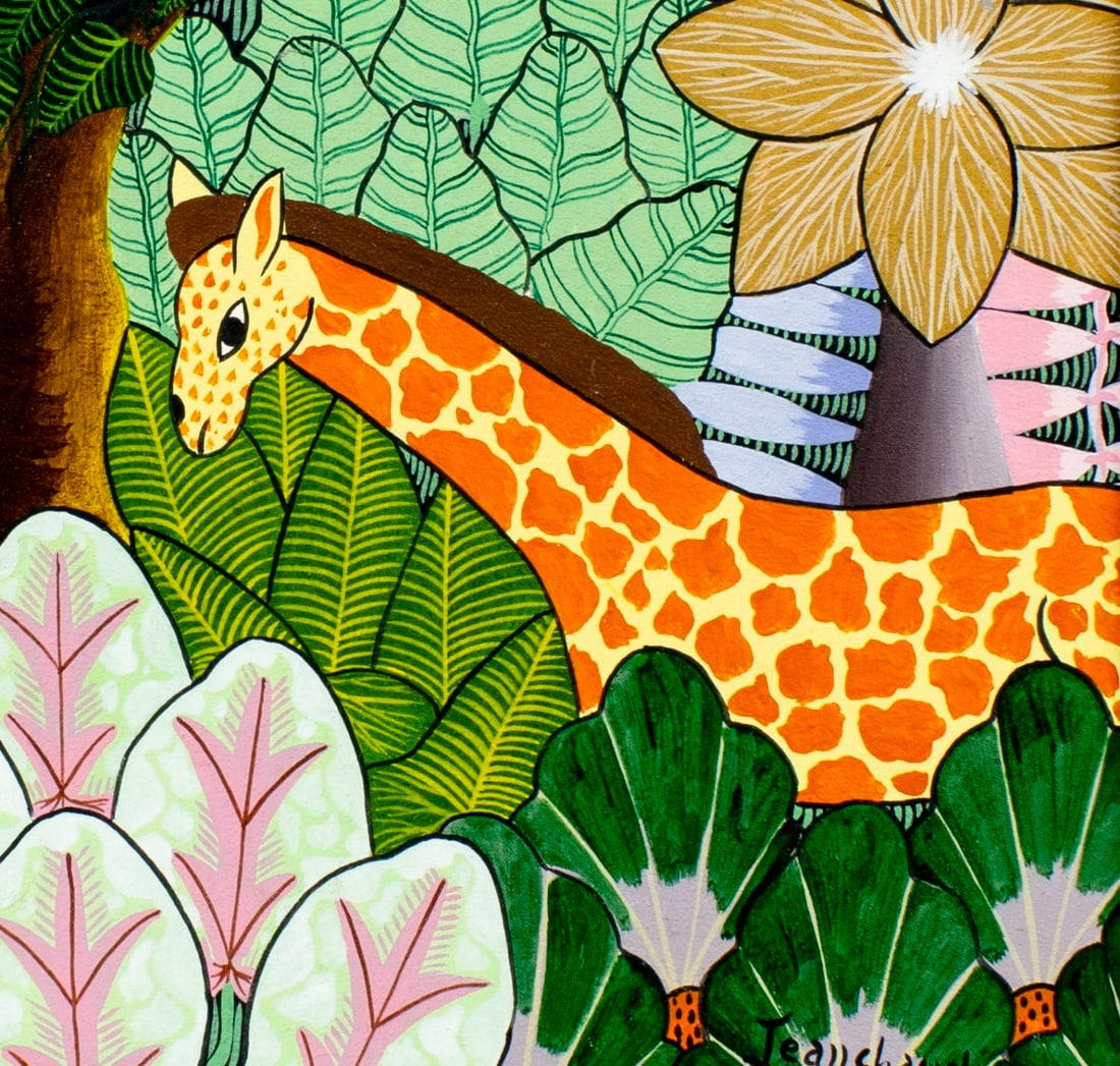 Jean Claude Souvenir (Haiti,20C) oil painting - 7