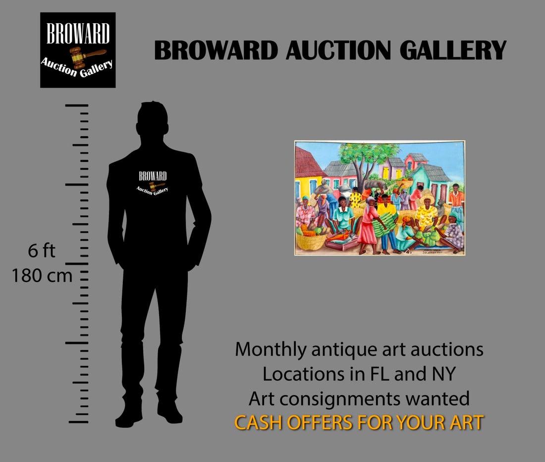 Marcel Valcin (Haiti,20C) oil painting - 2