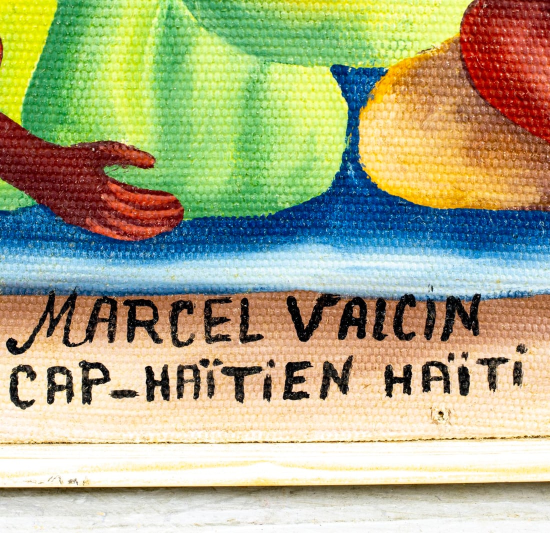 Marcel Valcin (Haiti,20C) oil painting - 4