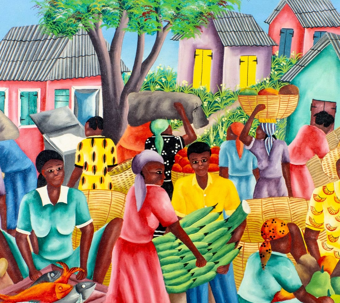 Marcel Valcin (Haiti,20C) oil painting - 5