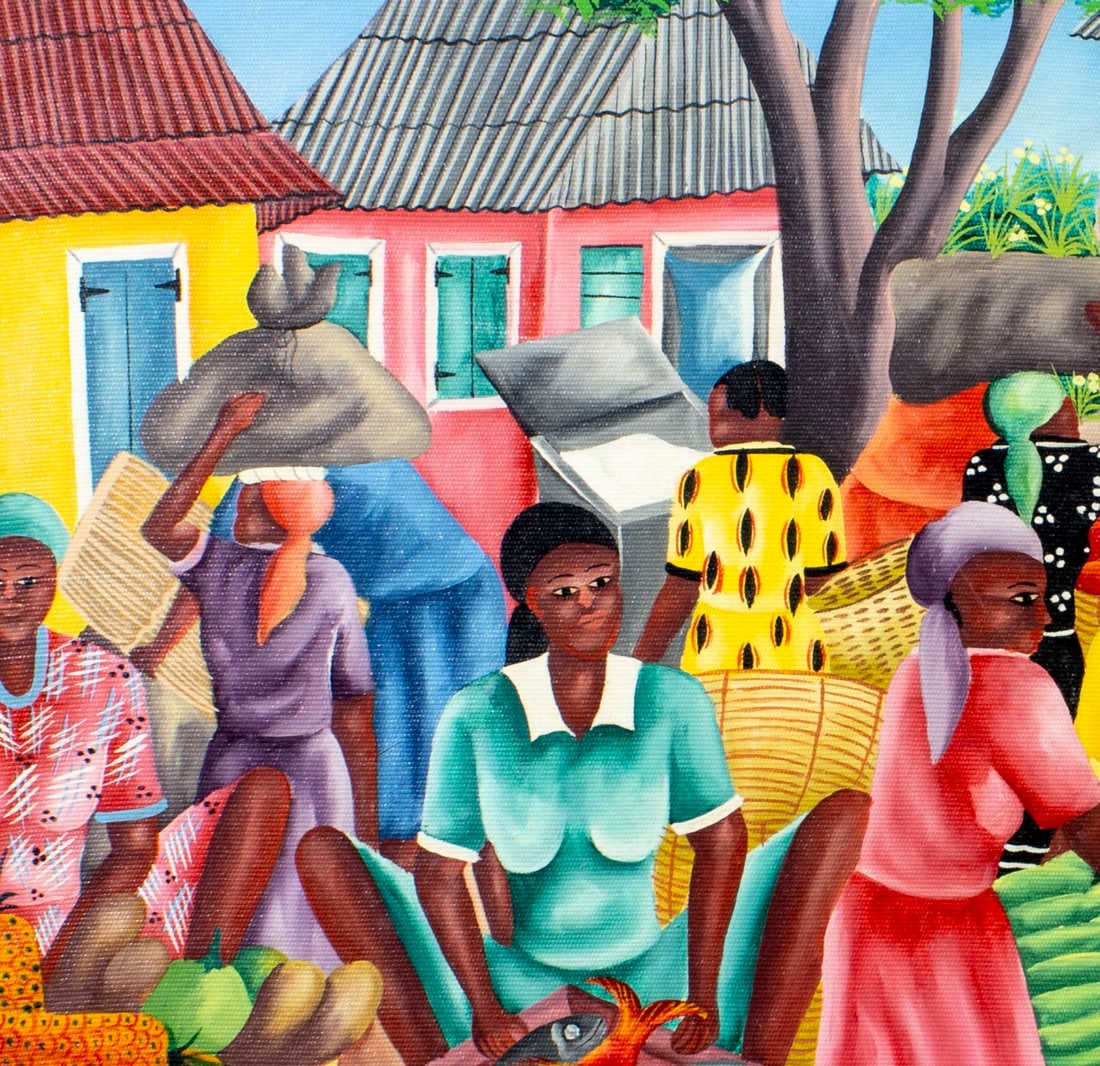 Marcel Valcin (Haiti,20C) oil painting - 6