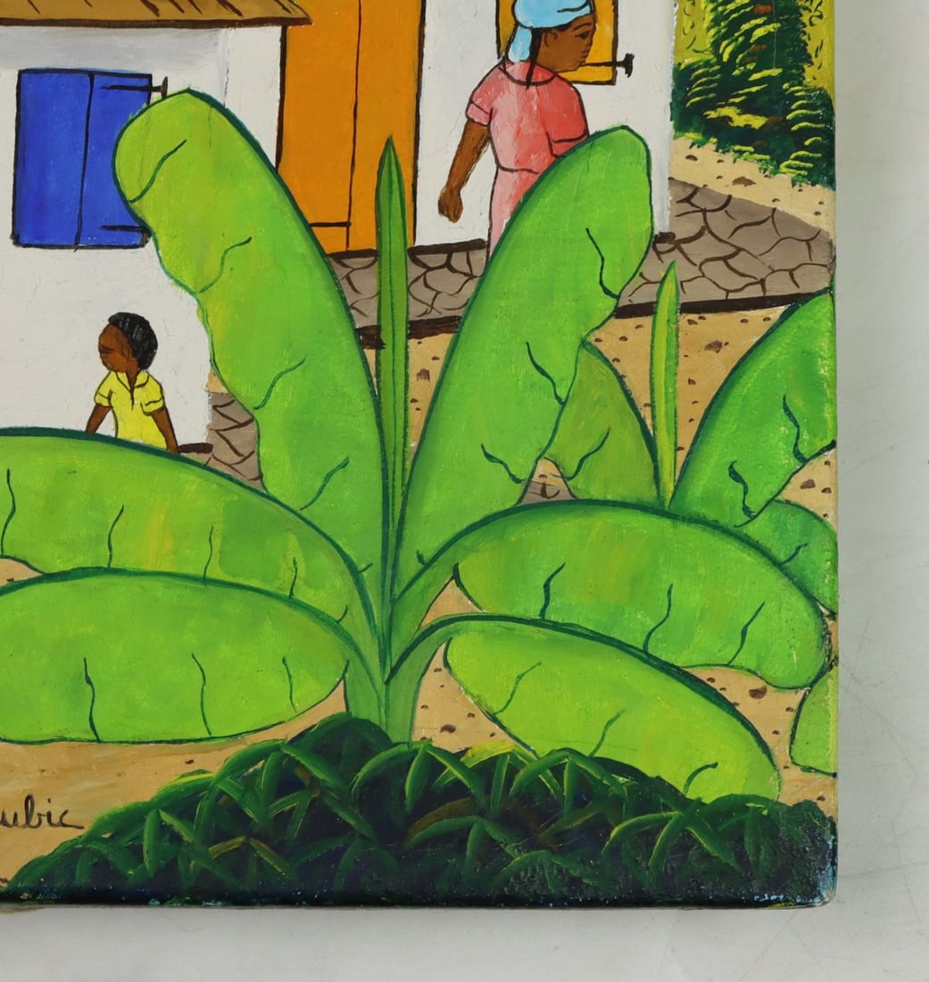 Abner Dubic (Haiti,1944-?) oil painting - 10