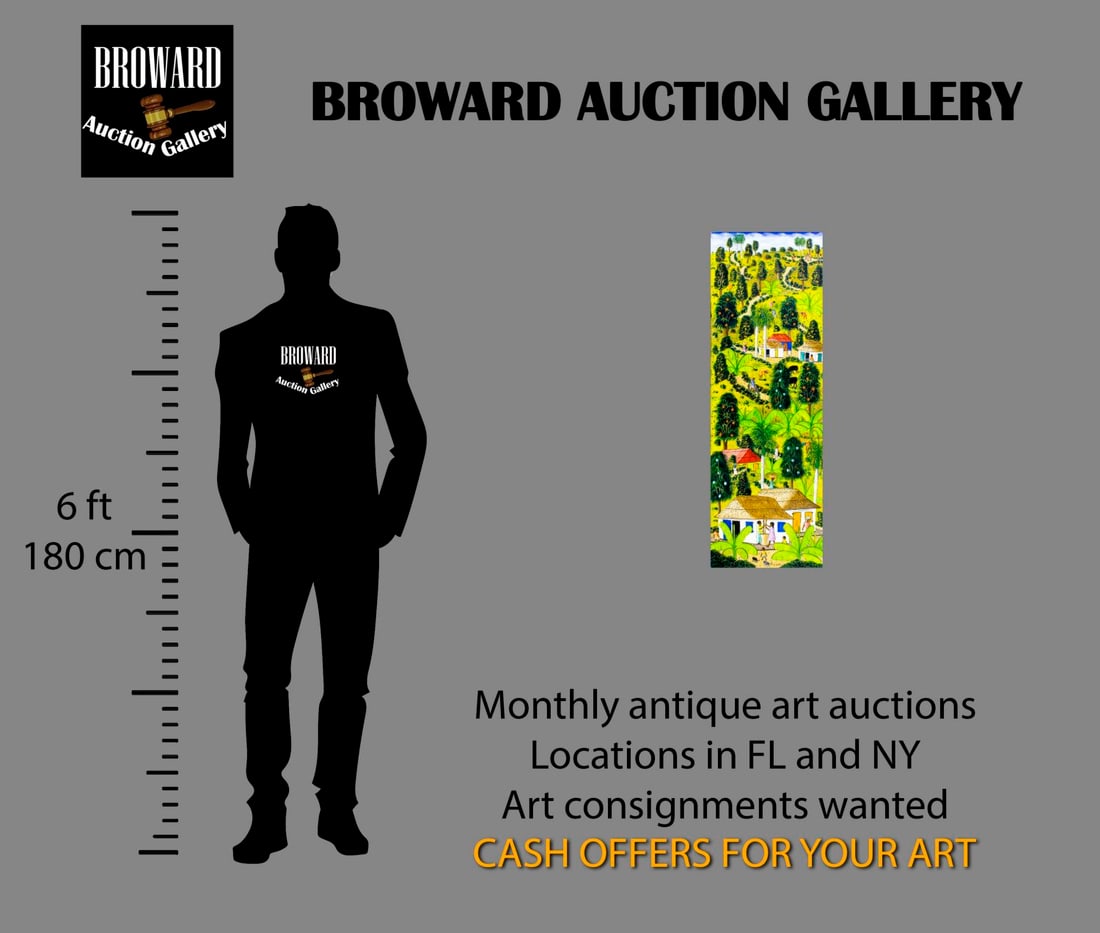 Abner Dubic (Haiti,1944-?) oil painting - 2