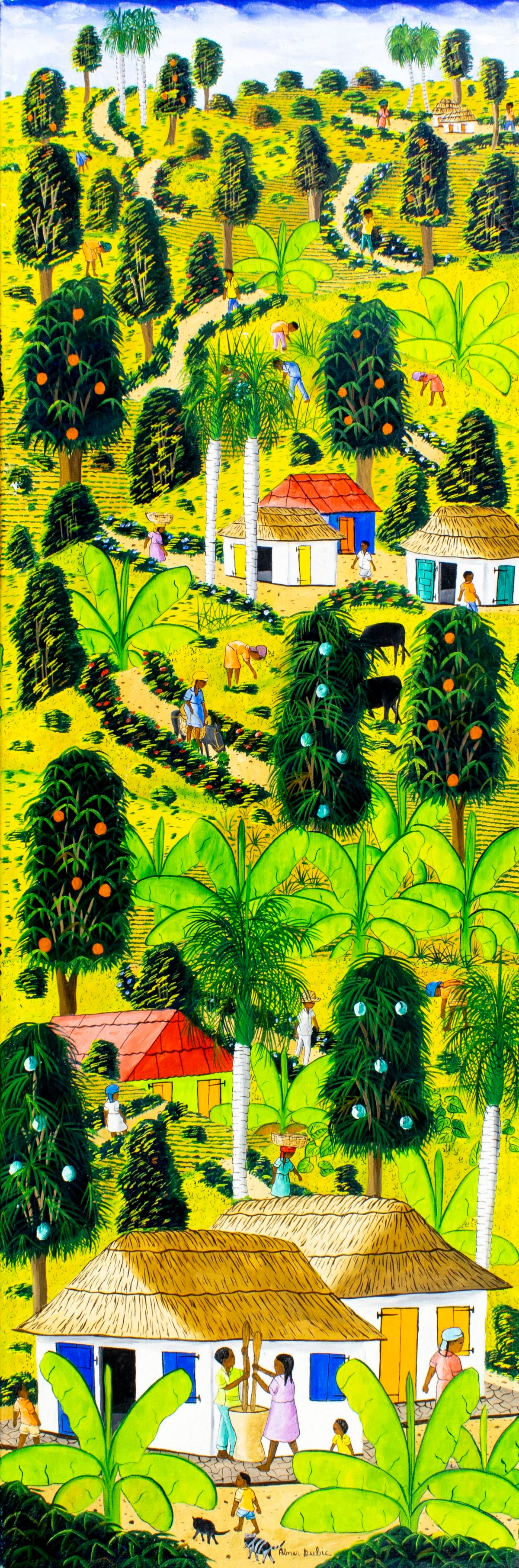 Abner Dubic (Haiti,1944-?) oil painting - 3