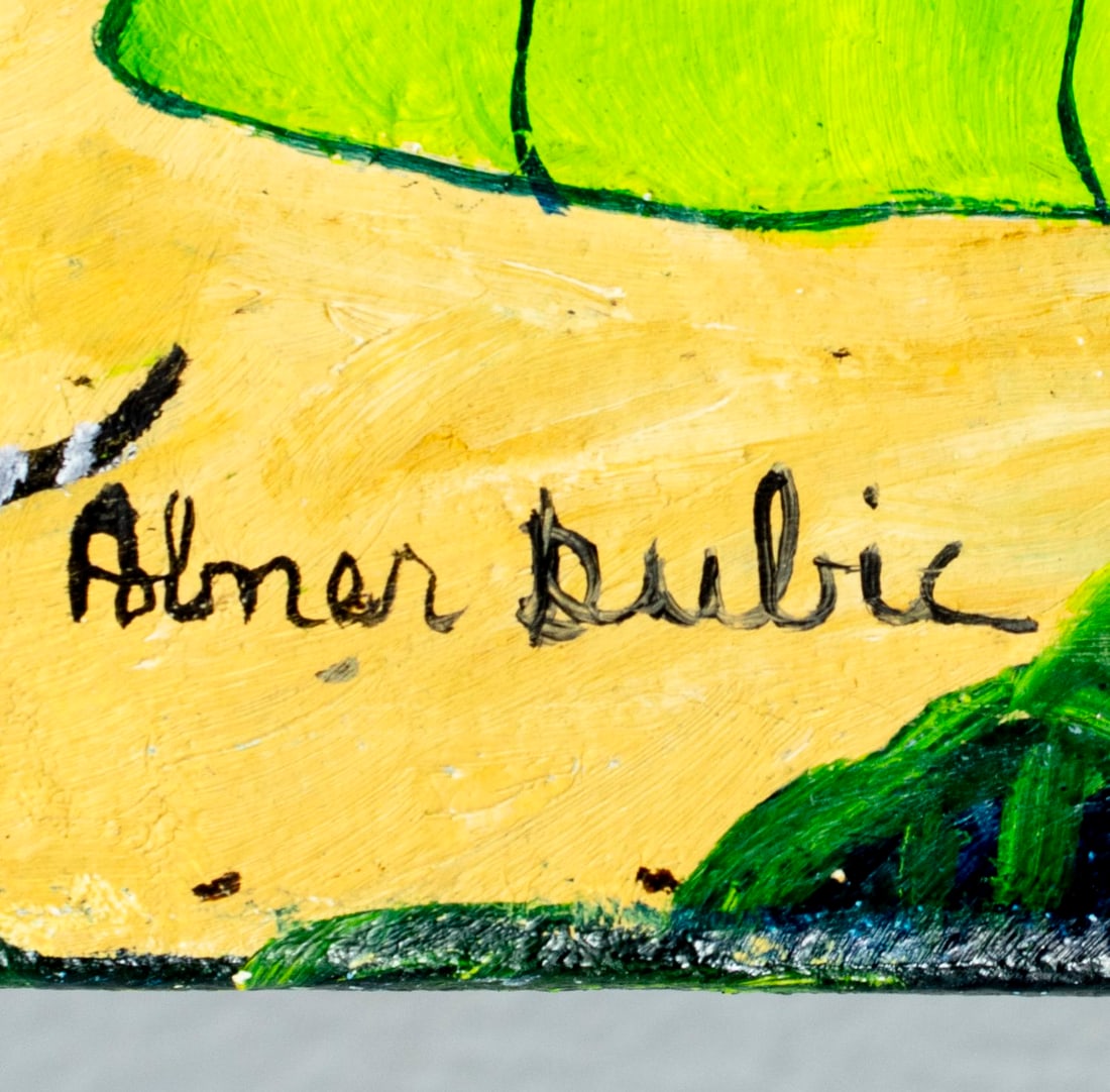 Abner Dubic (Haiti,1944-?) oil painting - 4