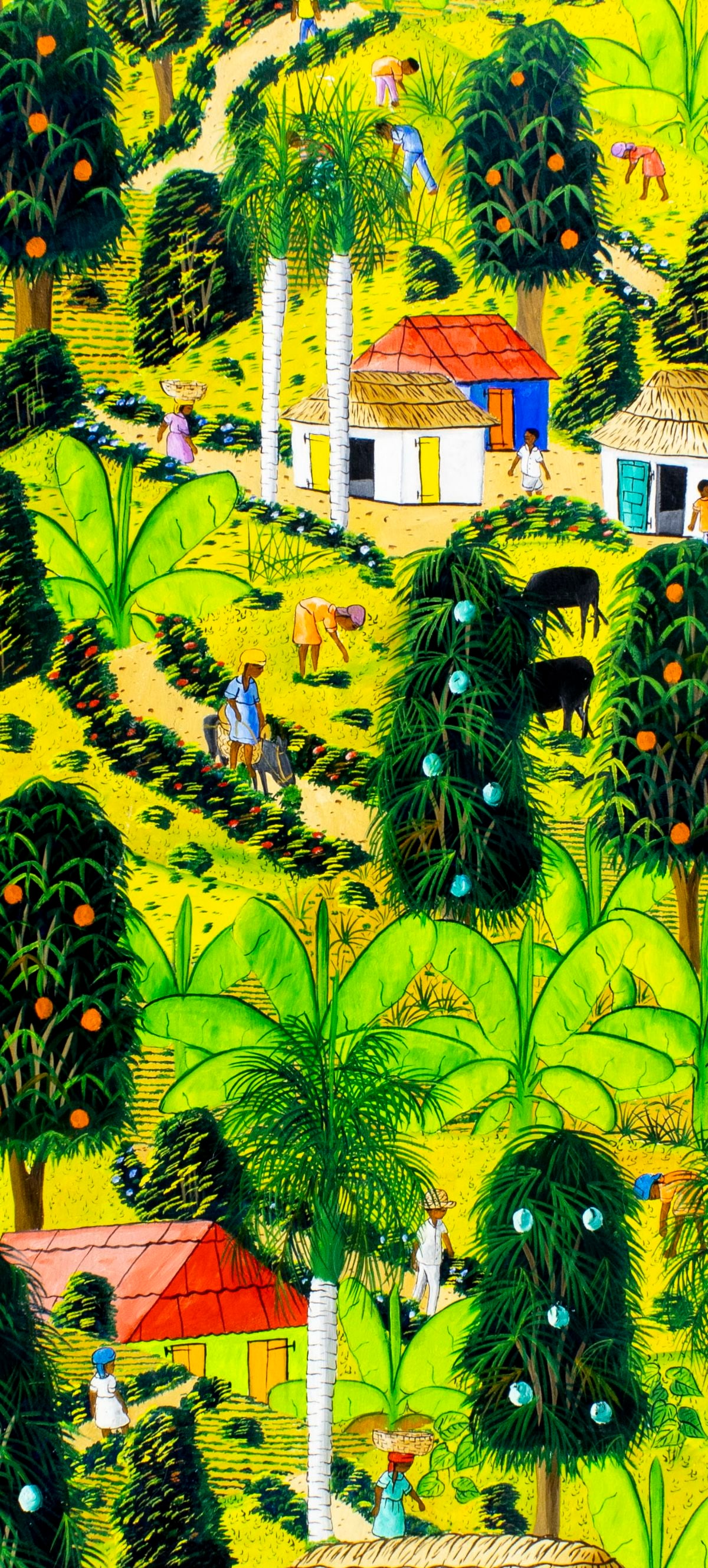 Abner Dubic (Haiti,1944-?) oil painting - 5