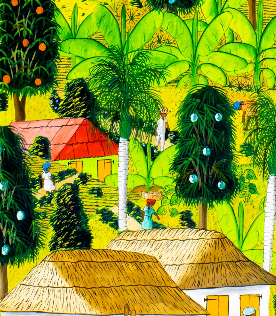 Abner Dubic (Haiti,1944-?) oil painting - 7