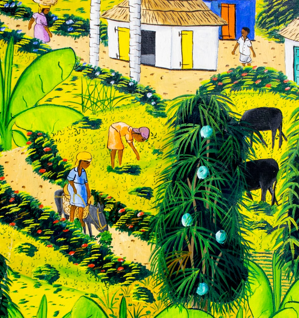 Abner Dubic (Haiti,1944-?) oil painting - 8