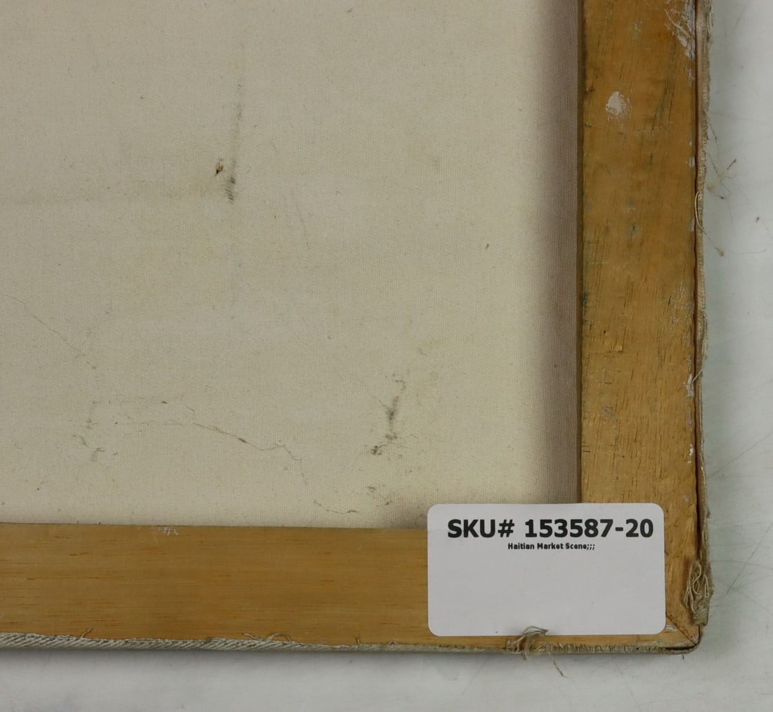 Evans Lumarc (Haiti,b 1965) oil painting - 11