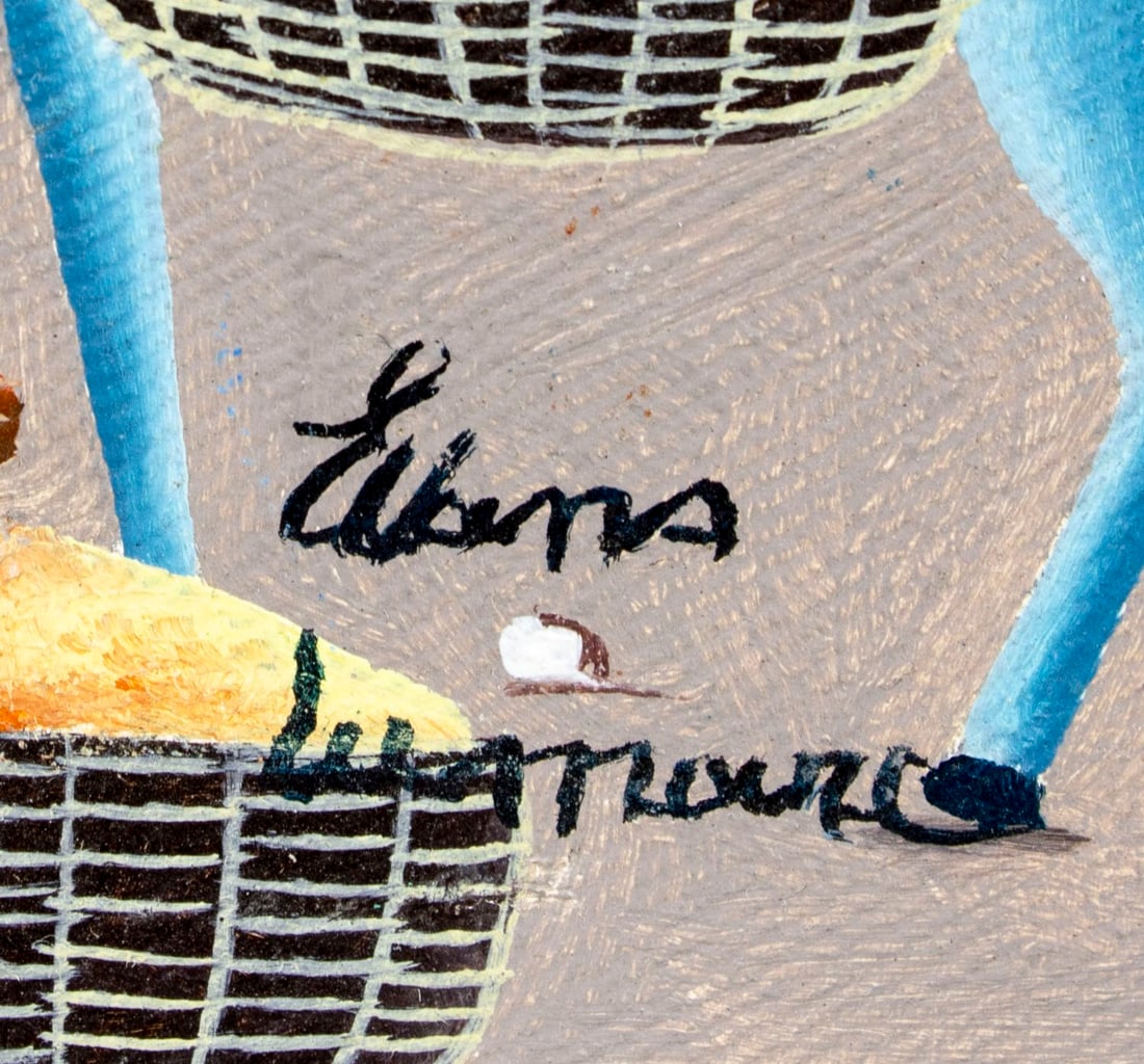 Evans Lumarc (Haiti,b 1965) oil painting - 4