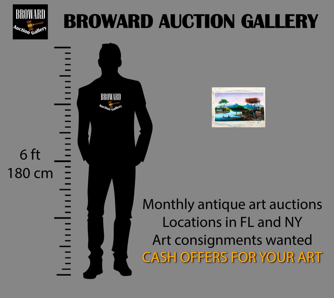 Raymond Joseph (Haiti,b 1964) oil painting - 2