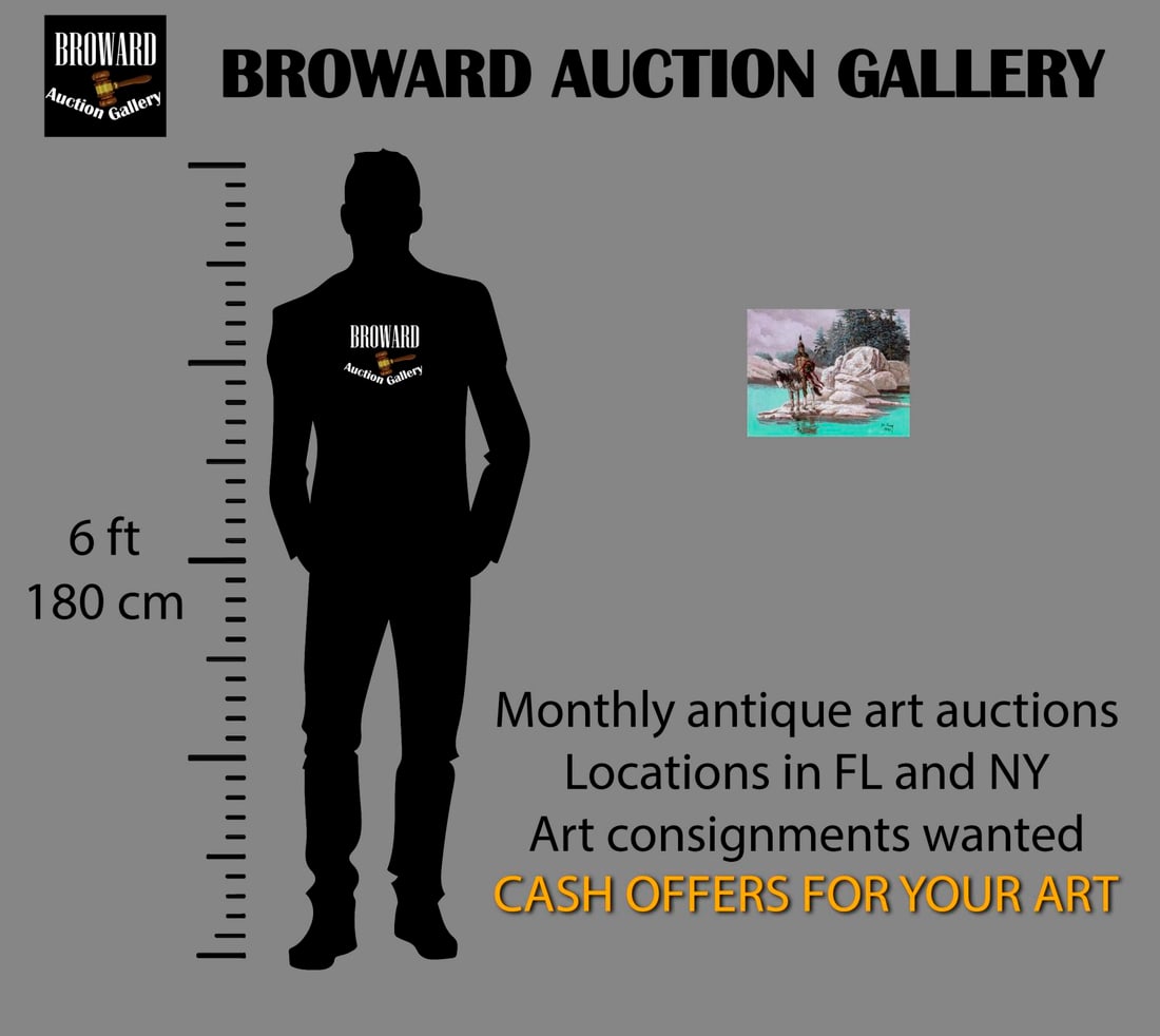 M C Sharp (US,20C) oil painting - 2