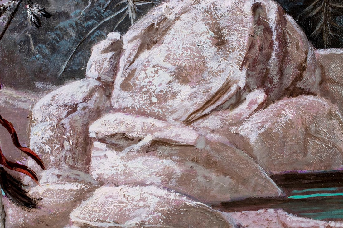 M C Sharp (US,20C) oil painting - 8