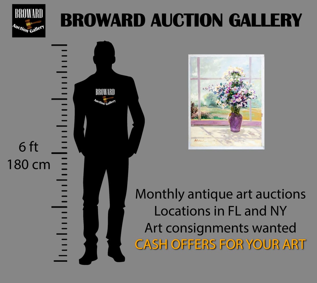 Robert Lui (Vietnam,NY,b 1951) oil painting - 2