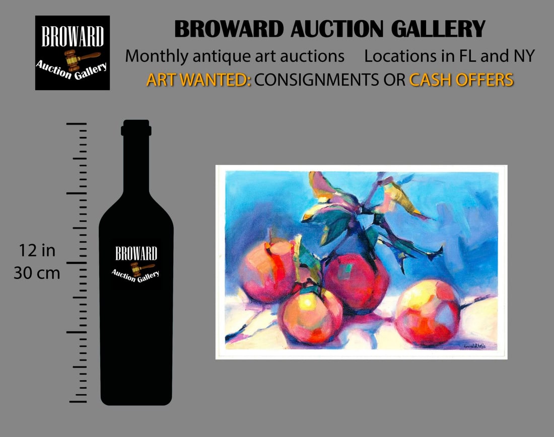 Alina Kvaratshelia (Ukraine,20/21C) oil painting - 2