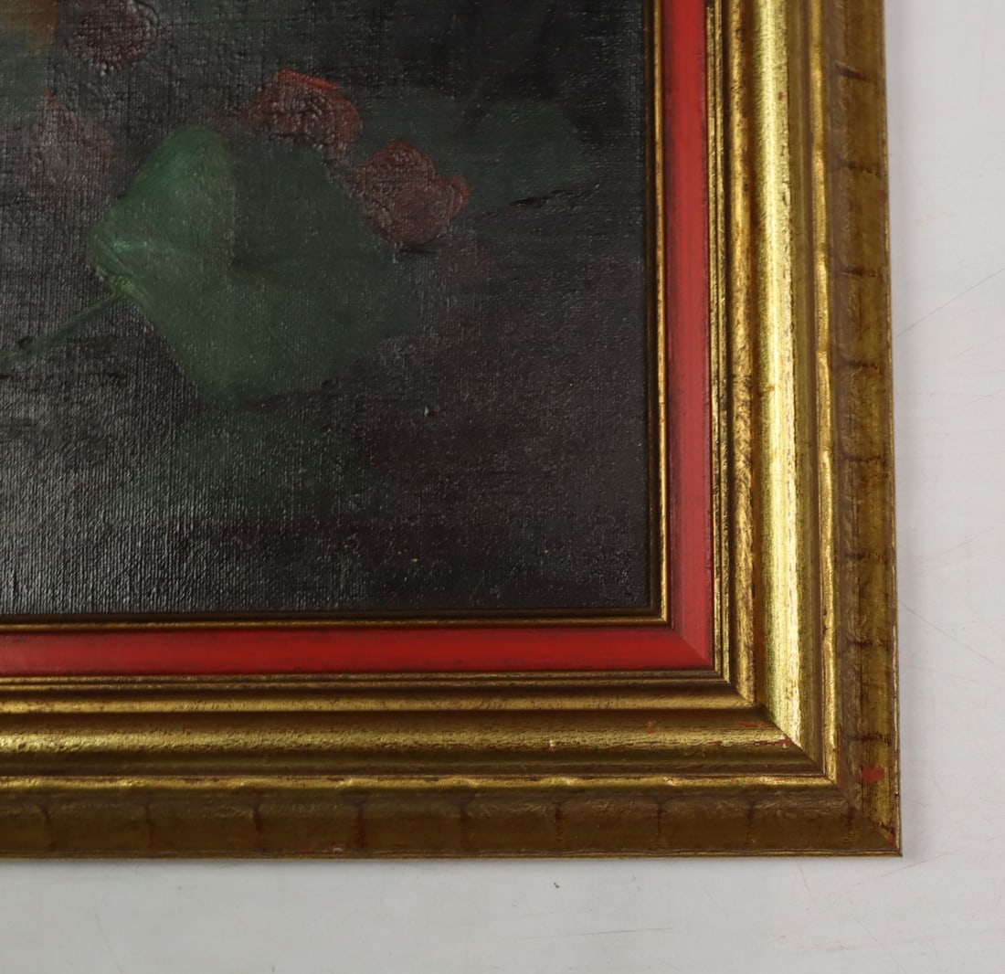 Minnie Rankin Wyman (NY,DC,1871-1963) oil painting antique - 10