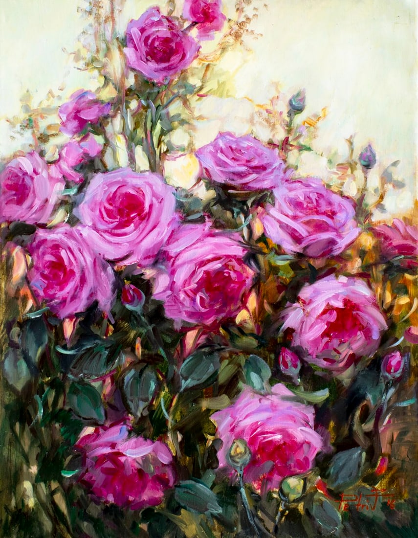 Zoriana Petriv (Ukraine,b 1994) oil painting (1 of 12)