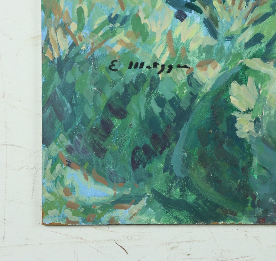 Evelyn Metzger (NY,Brazil,1911-2007) oil painting - 10