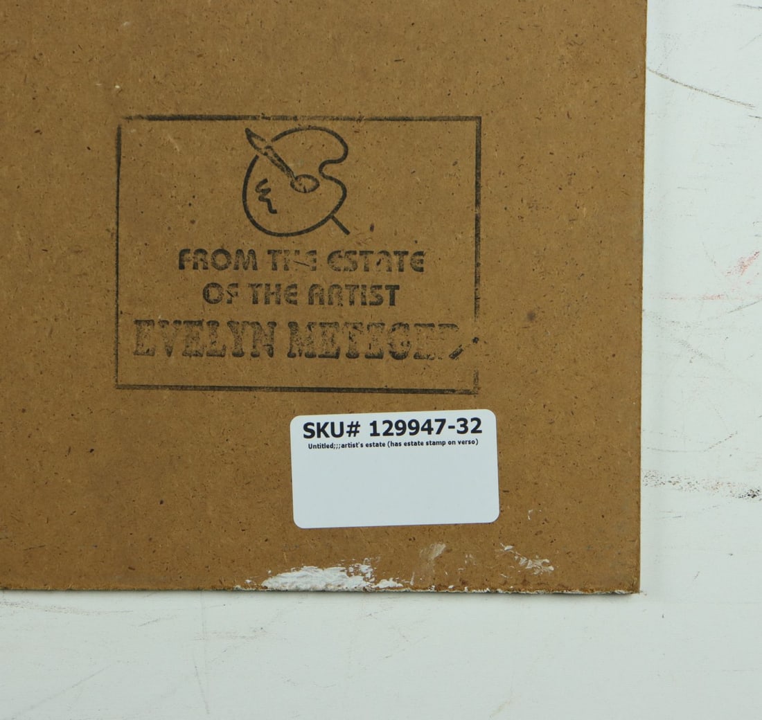 Evelyn Metzger (NY,Brazil,1911-2007) oil painting - 11