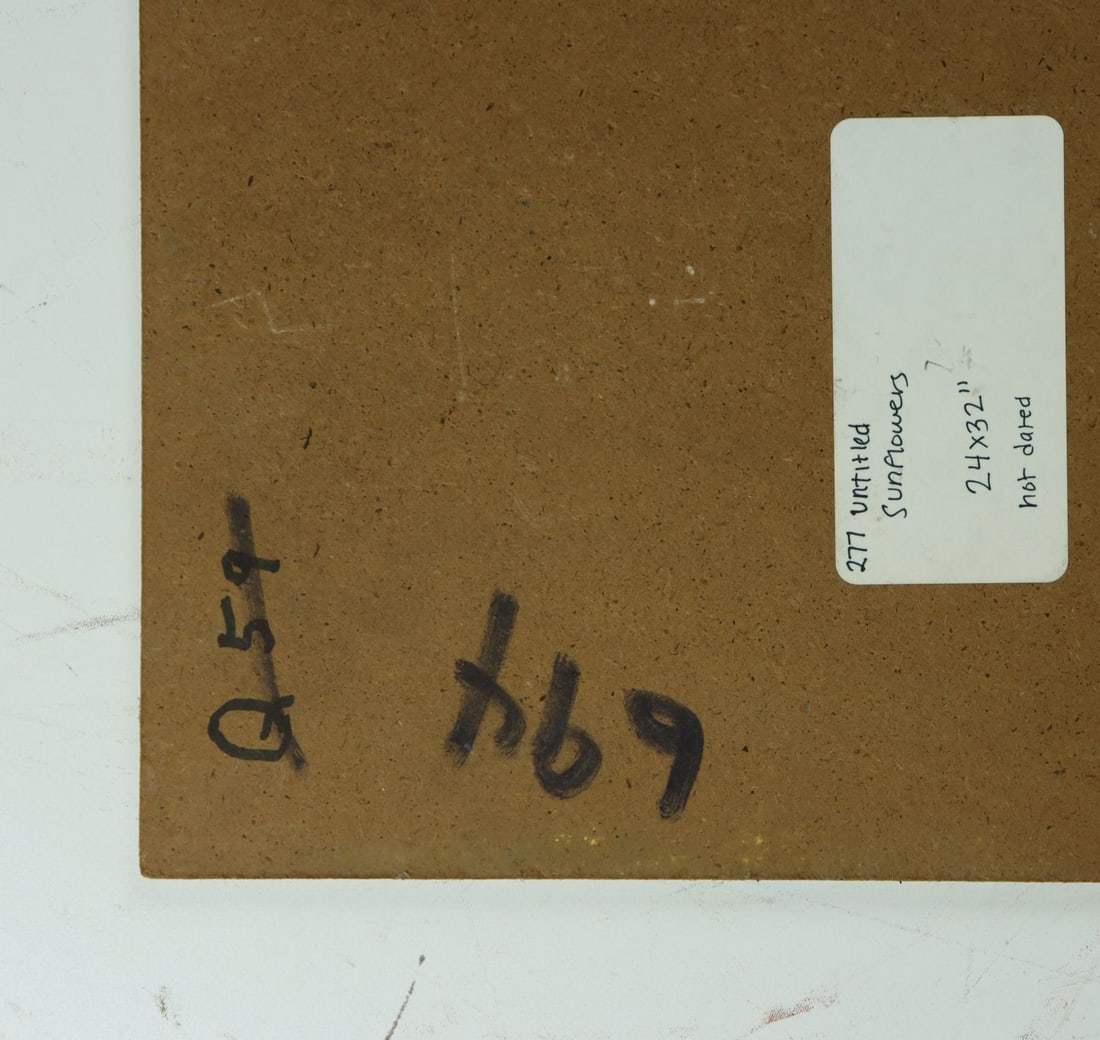 Evelyn Metzger (NY,Brazil,1911-2007) oil painting - 12