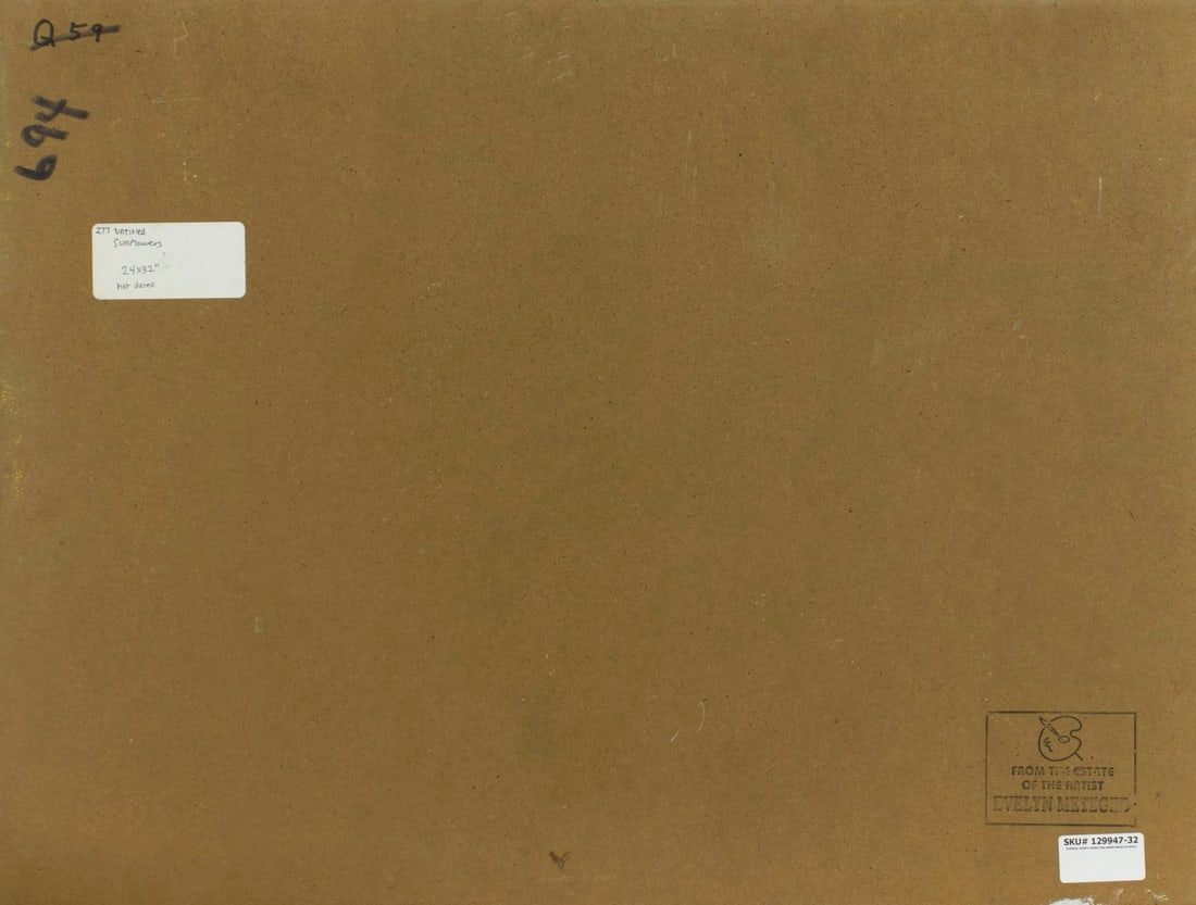 Evelyn Metzger (NY,Brazil,1911-2007) oil painting - 9