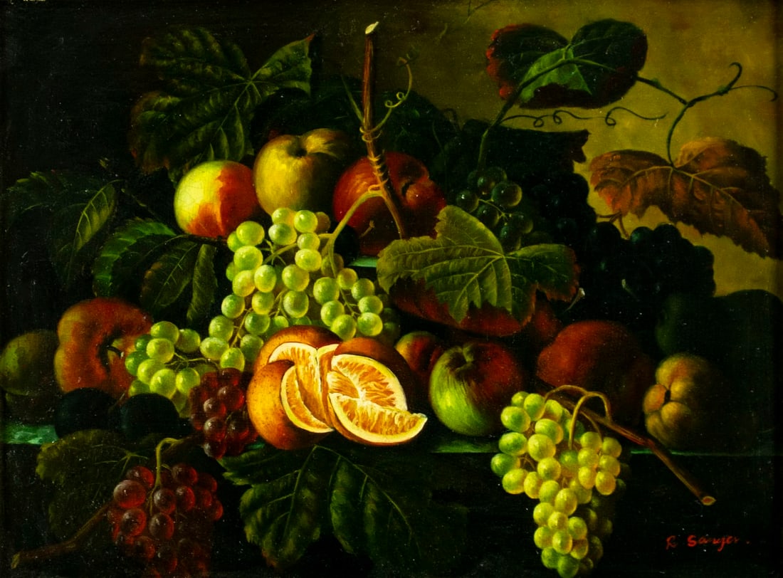 Ricard Sanger (German,20C) oil painting (1 of 12)