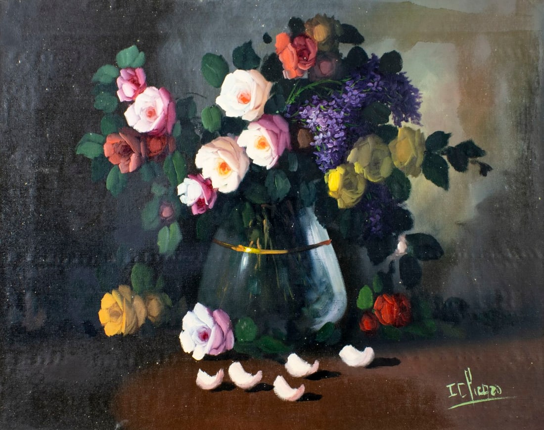 I Picero (Europe,20C) oil painting (1 of 13)