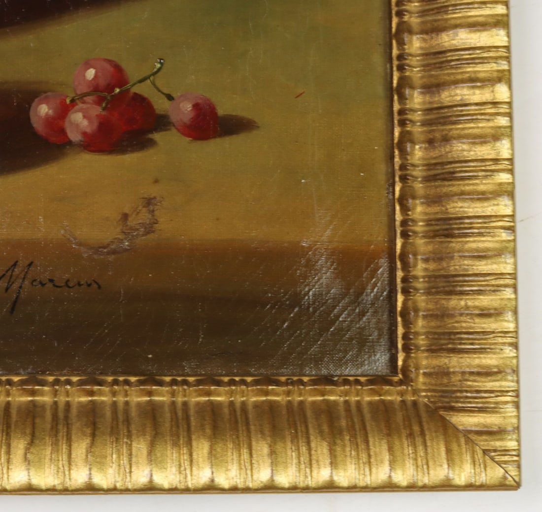 Marcin (France,early 20C) oil painting antique - 10