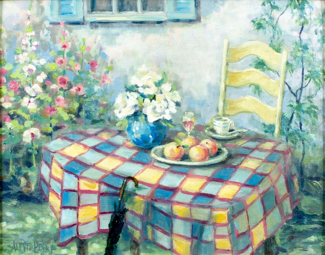 ATTR Alfred Perry (Canada,UK,19/20th century) oil painting antique (1 of 13)