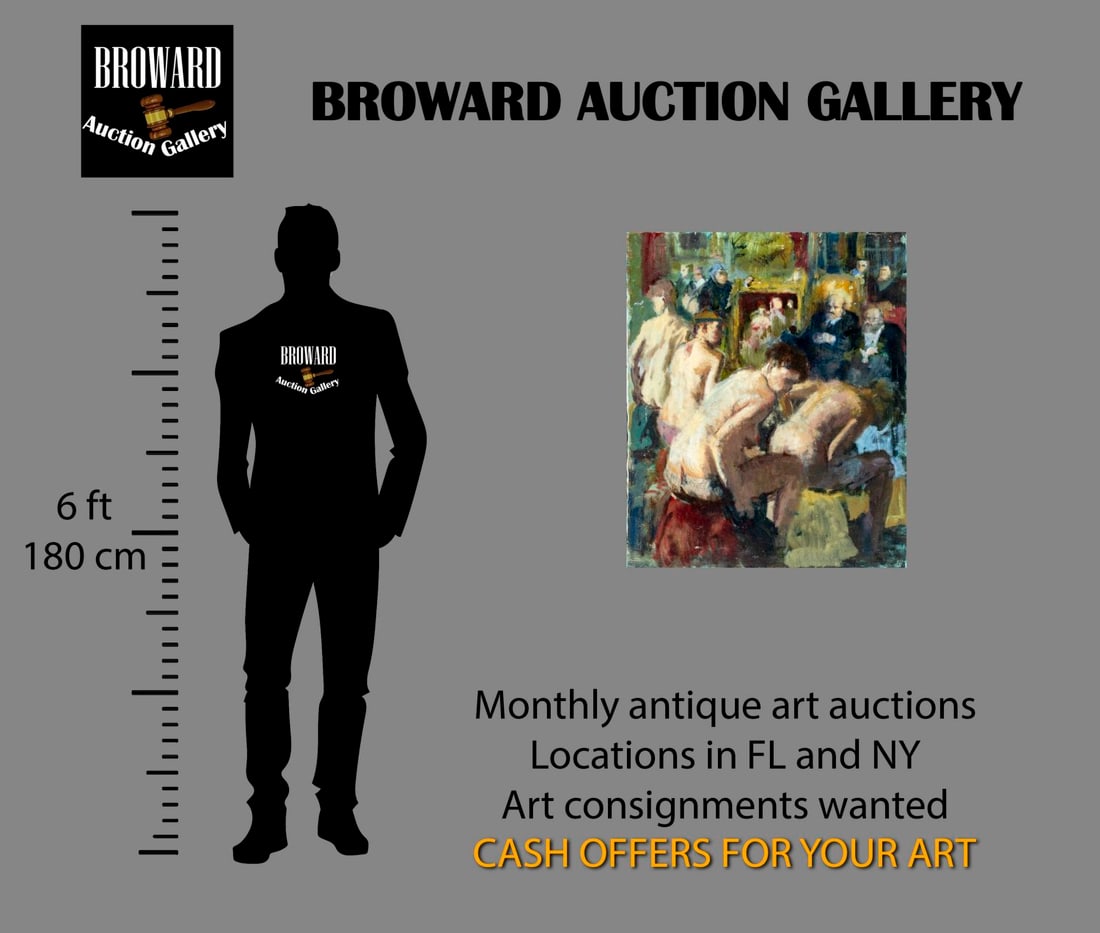 Clement Micarelli (RI,NY,1929-2008) oil painting - 2