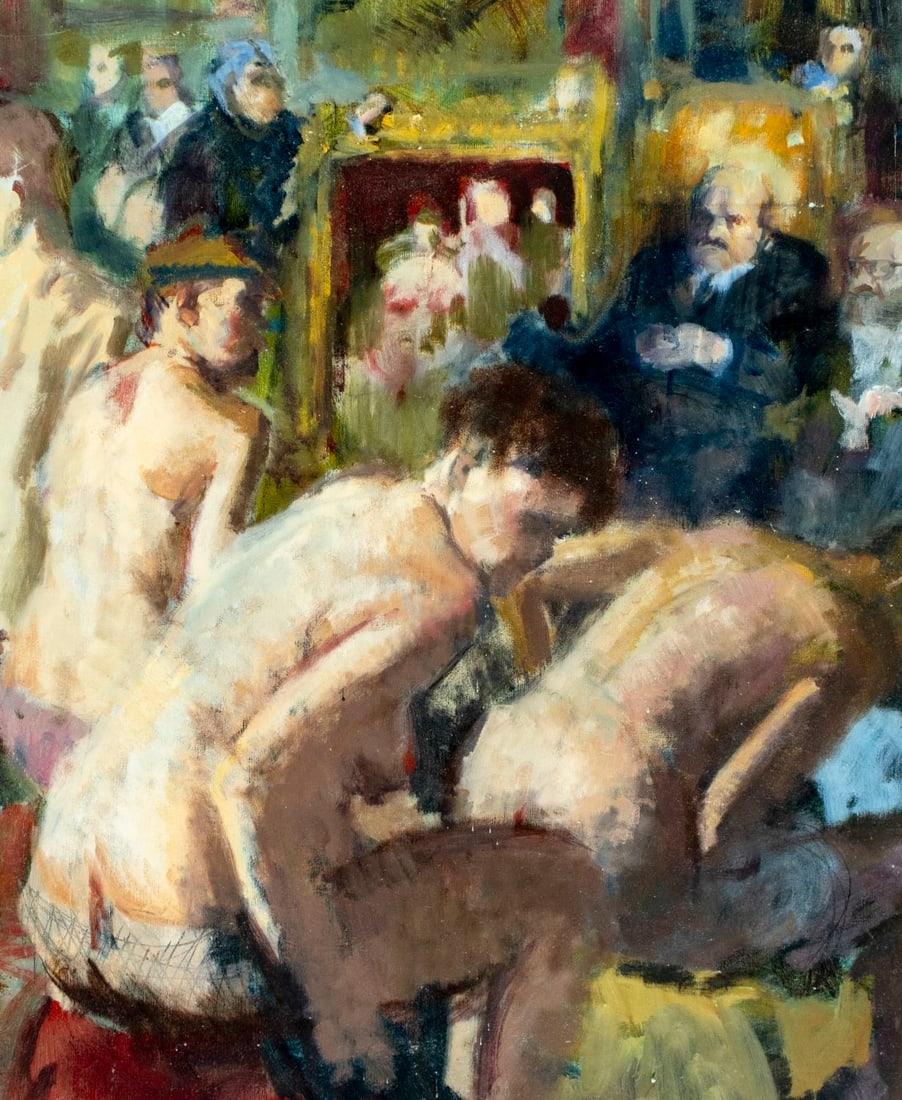 Clement Micarelli (RI,NY,1929-2008) oil painting - 5