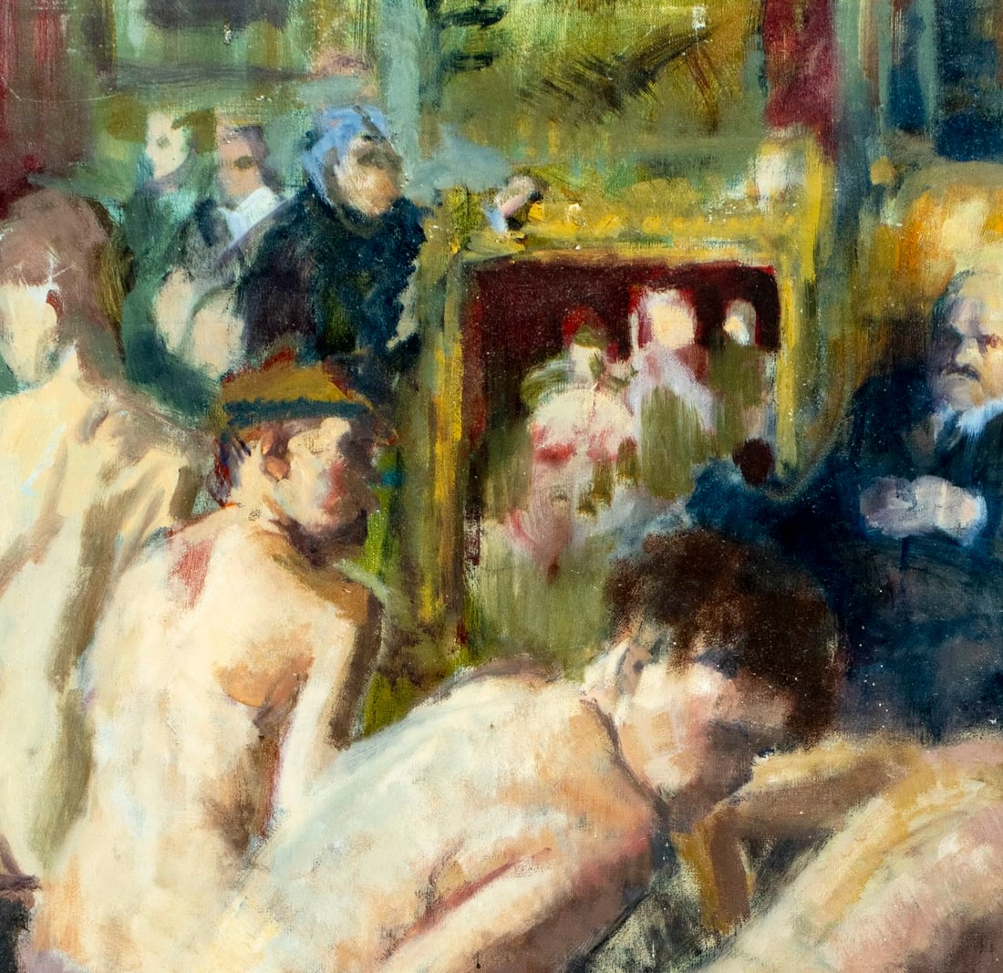 Clement Micarelli (RI,NY,1929-2008) oil painting - 7