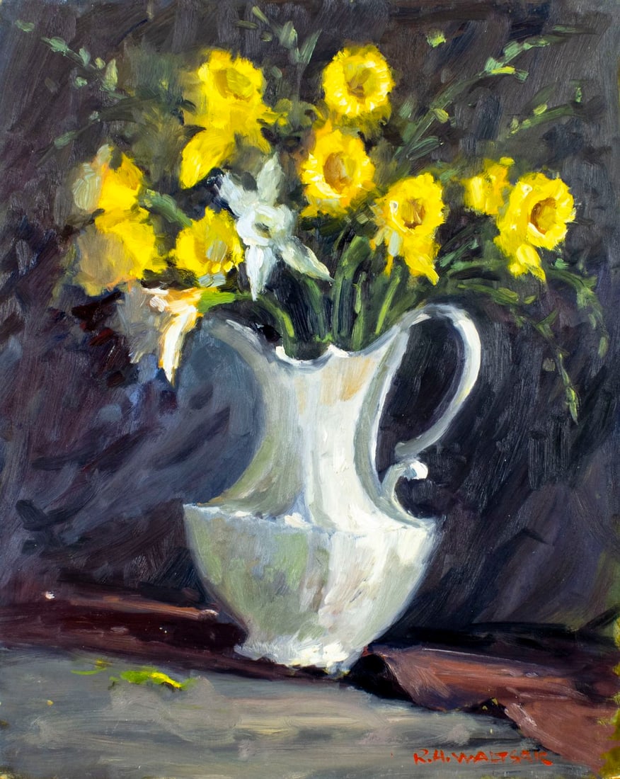 Robert Waltsak (NJ,b 1944) oil painting (1 of 14)