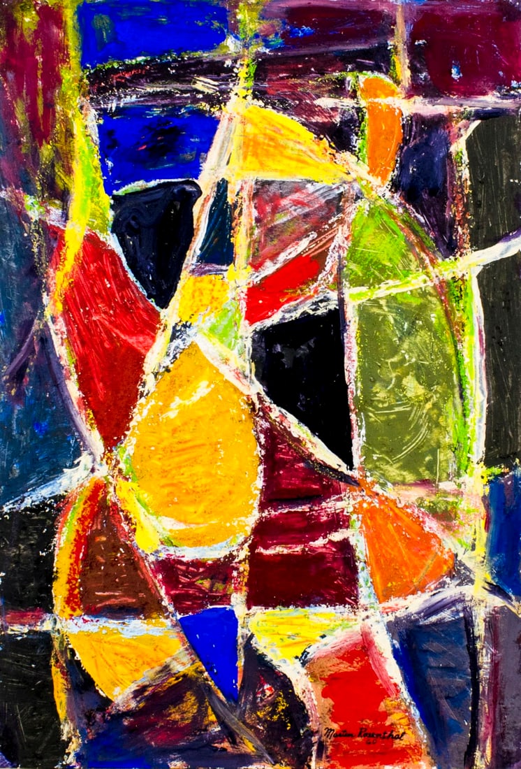 Martin Rosenthal (NY,MA,1899-1974) oil painting (1 of 12)