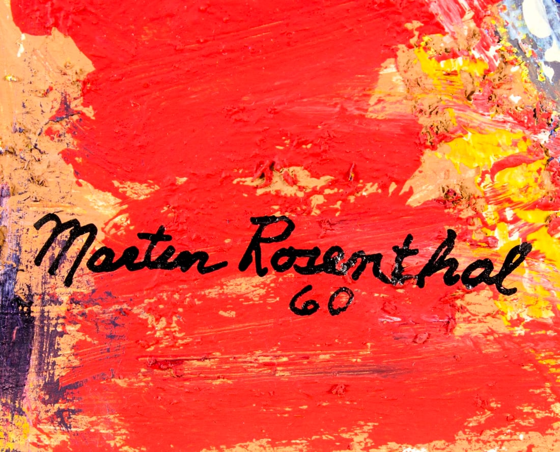 Martin Rosenthal (NY,MA,1899-1974) oil painting - 3