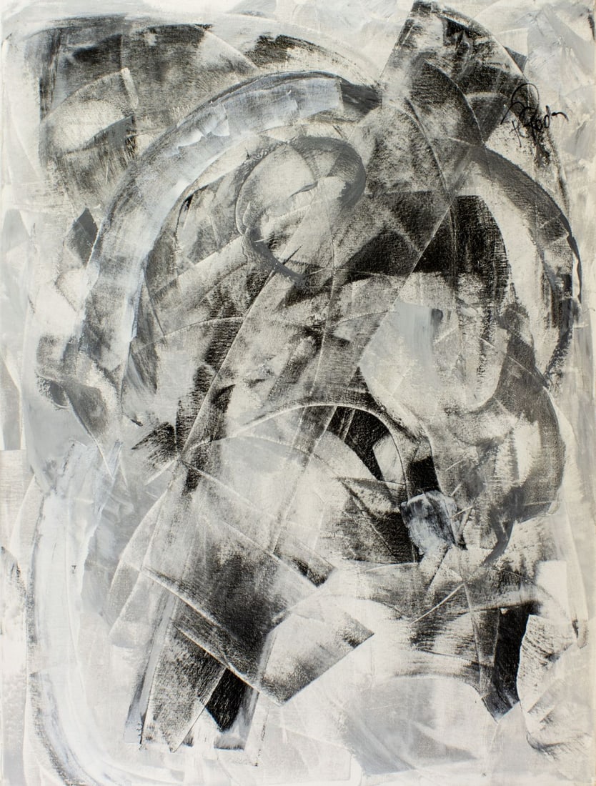 Pios Rodaman (FL,Brazil,b 1953) acrylic painting - 3