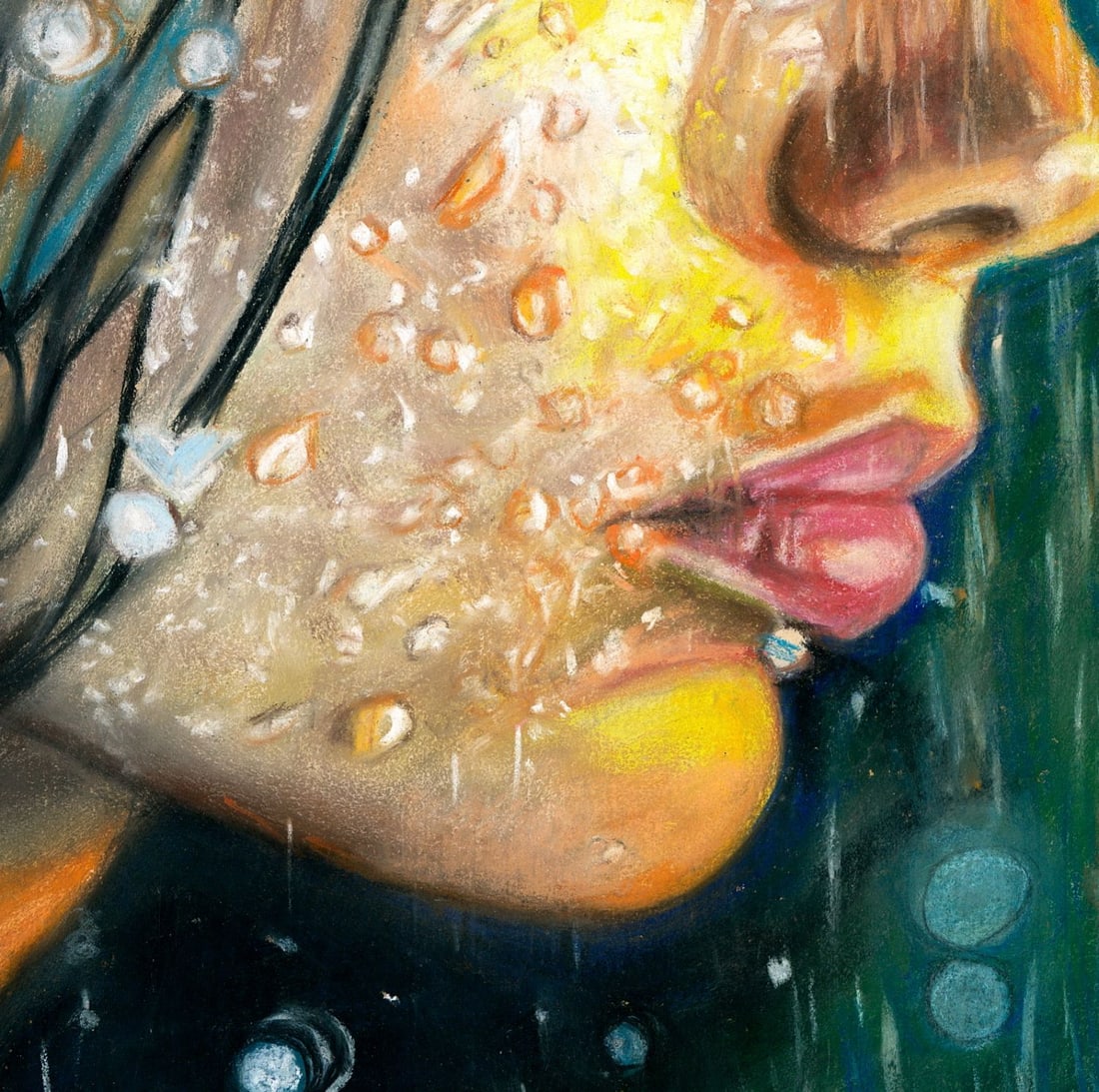 Oleksandr Achkasov (Ukraine,b 1965) pastel painting - 5