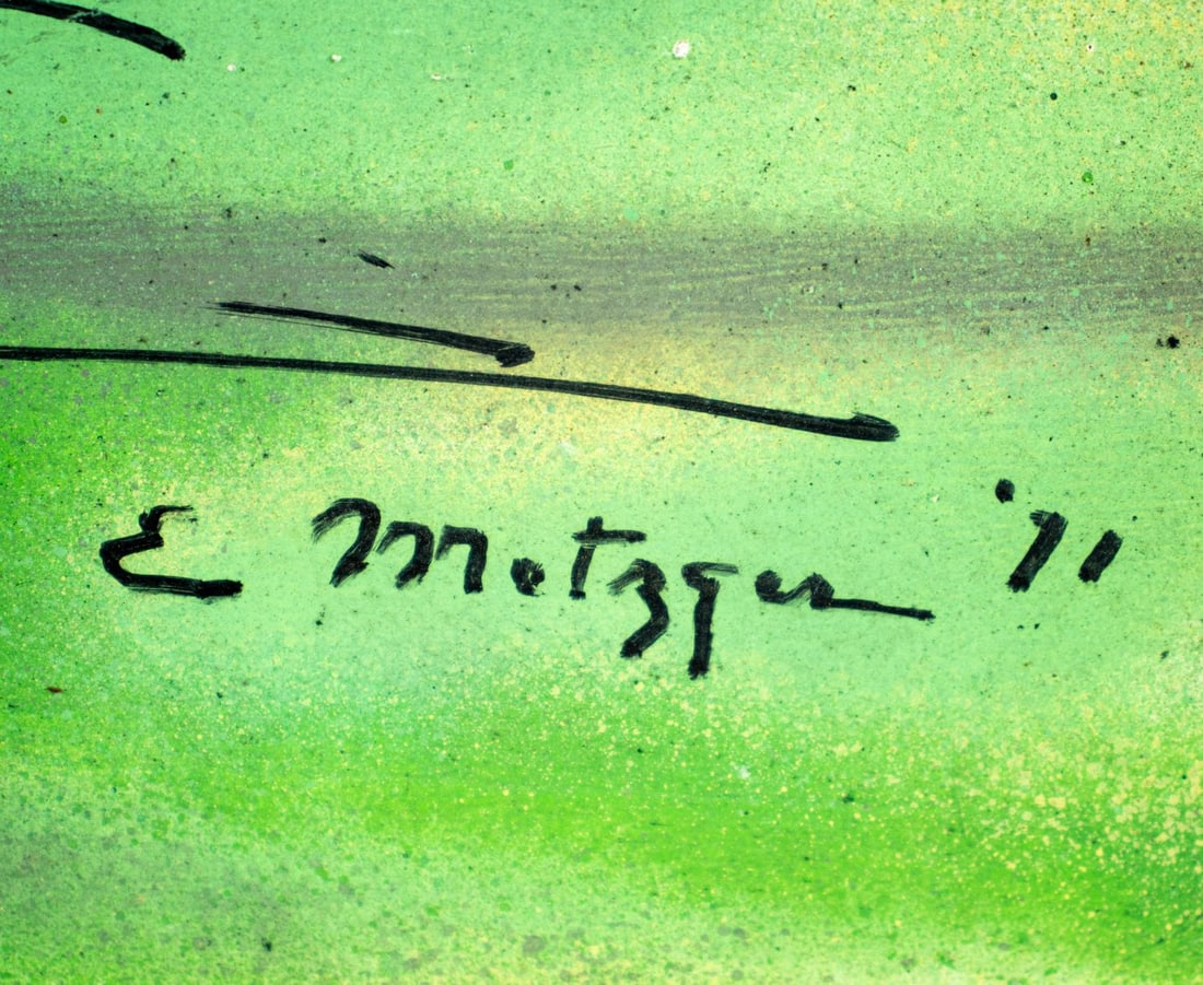 Evelyn Metzger (NY,Brazil,1911-2007) acrylic painting - 4