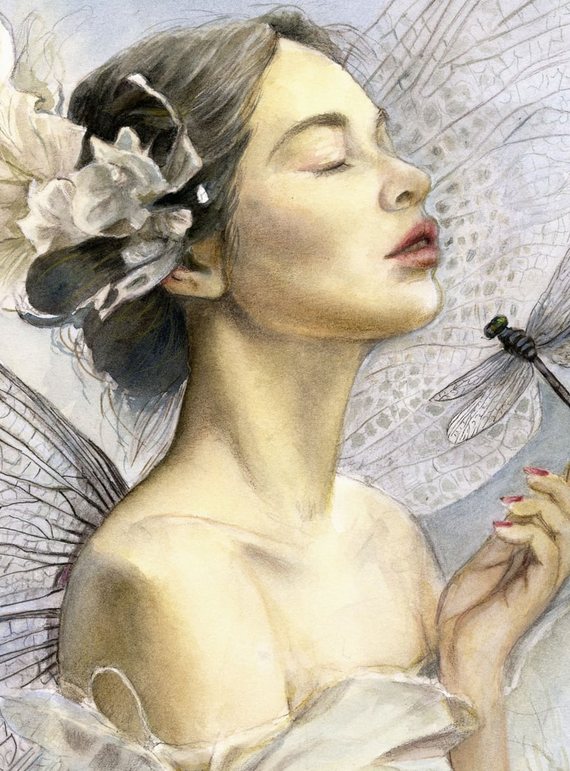 Yuliya Ostapchuk (Ukraine,20/21C) watercolor painting - 5