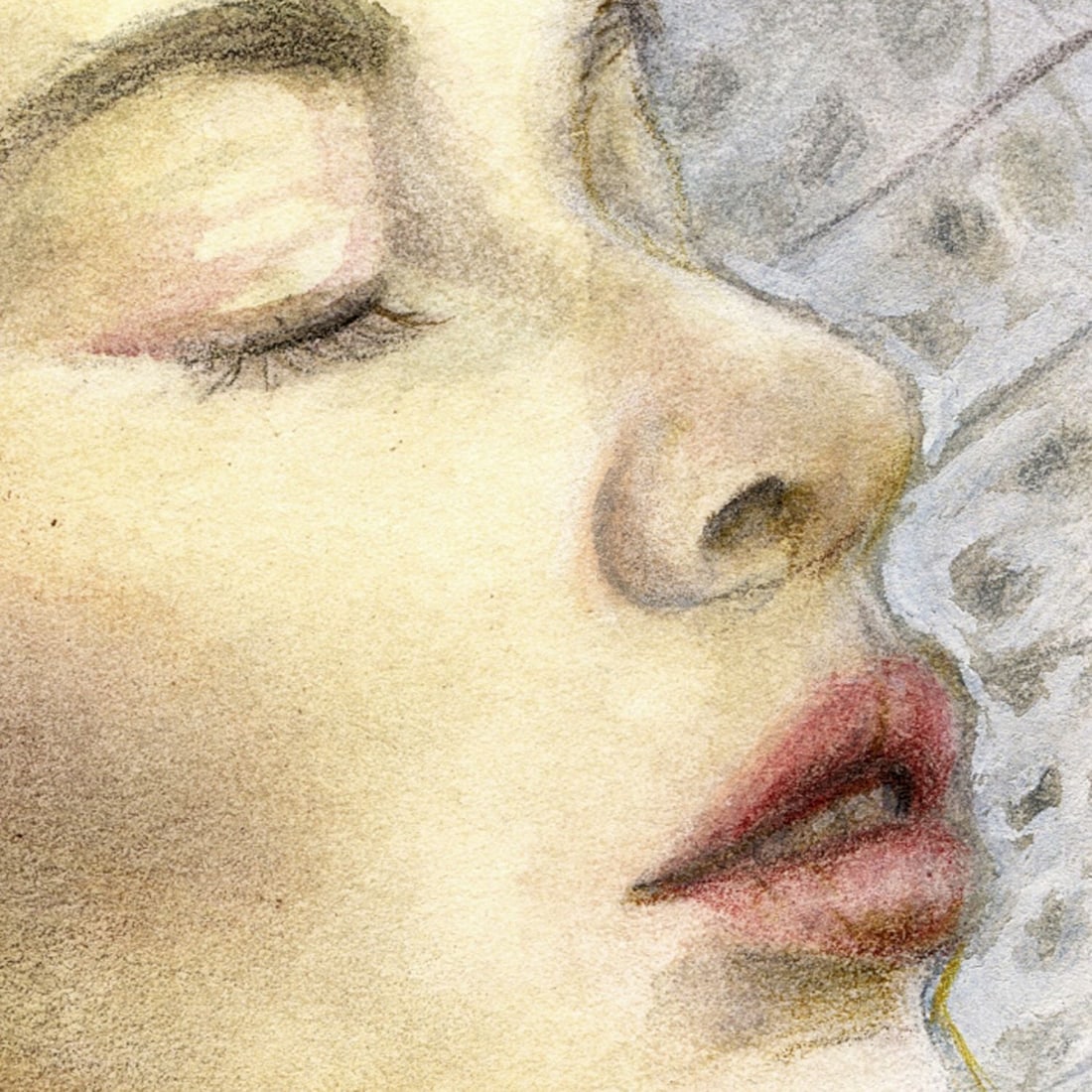 Yuliya Ostapchuk (Ukraine,20/21C) watercolor painting - 8