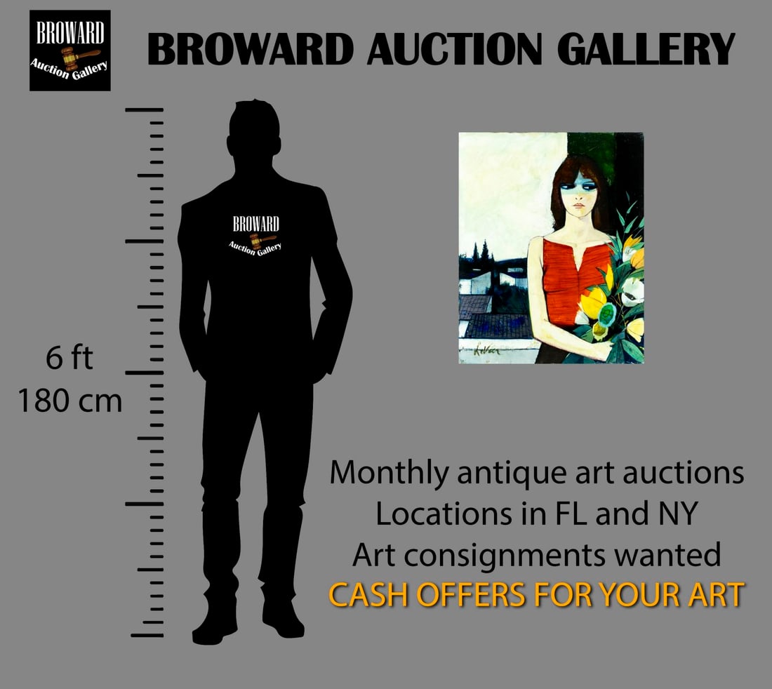 Charles Levier (French,NY,CA,1920-2003) oil painting - 2