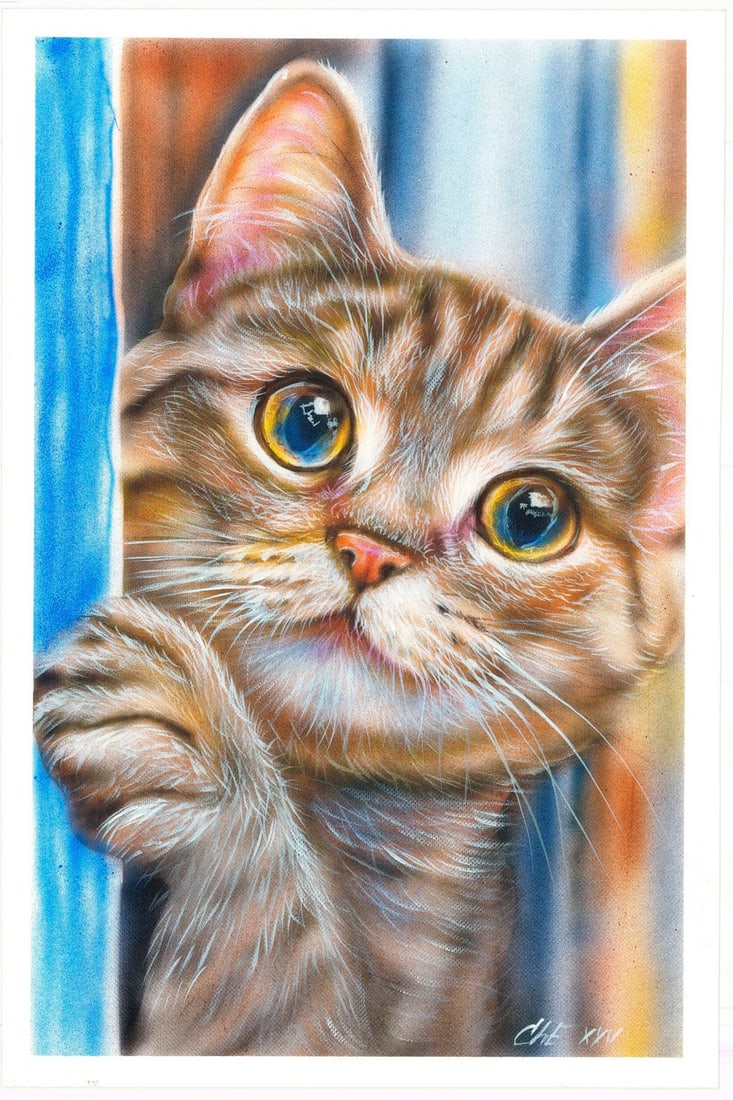 Evgeniy Chunikhin (Ukraine,b 1976) acrylic painting - 3