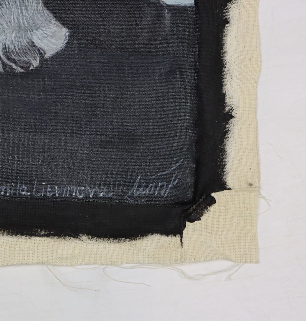 Lyudmila Litvinova (Russia,b 1991) acrylic painting - 10